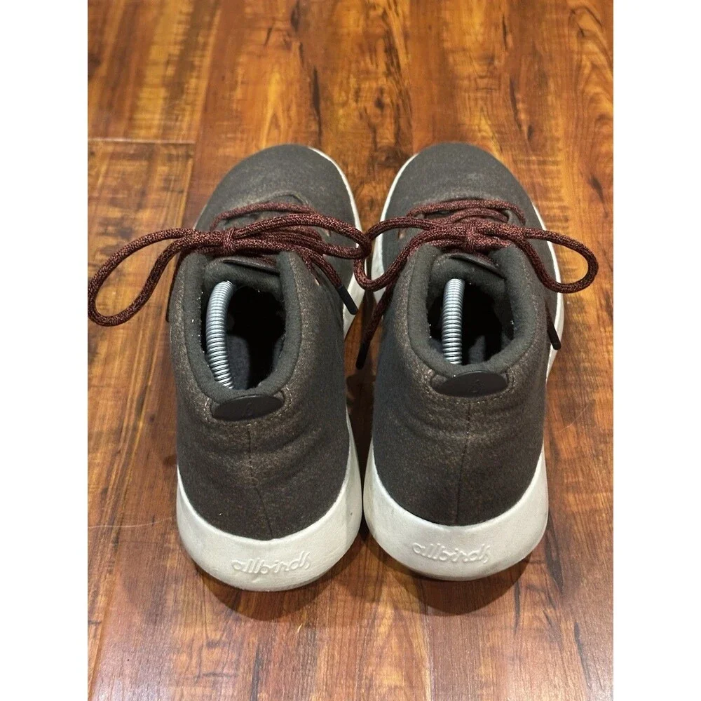 Allbirds WRUM Terra White Wool Runner Up Mizzles High Top Shoes Men's Size 13